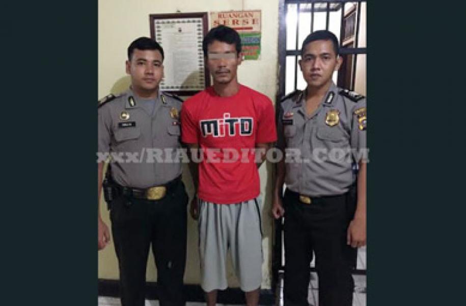 Residivis Narkoba Pelaku Maling Rumah Kosong Ditangkap
