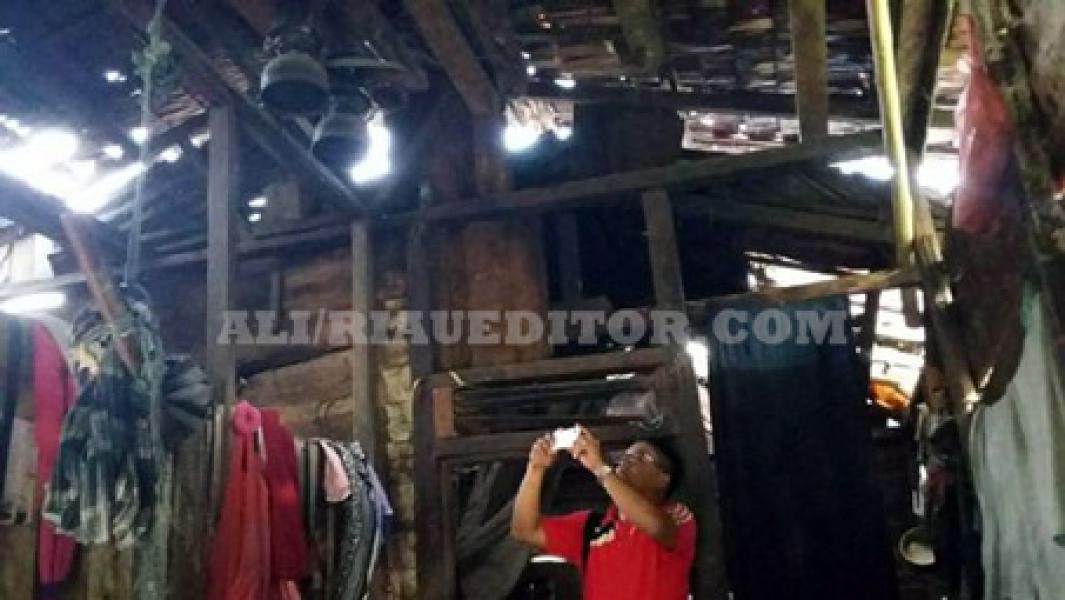 Rumah Sangat tak Layak Huni di Pusat Pemerintahan Inhu