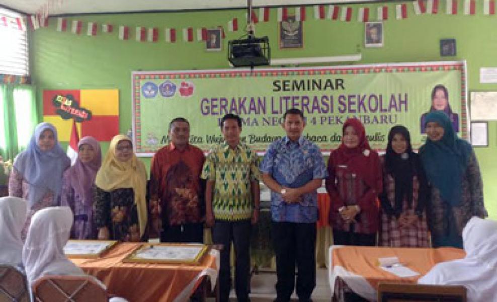 SMAN 4 Salah Satu Sekolah di Indonesia Giatkan Literasi 