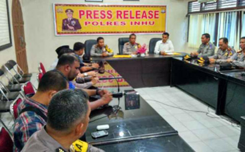 Sepanjang 2015 Angka Pelanggaran Tindak Pidana Umum di Inhu Terjadi Penurunan