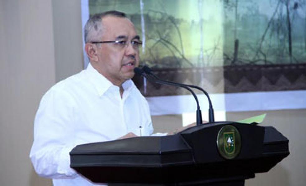 Soal Rasionalisasi APBD Riau 2016, Plt Gubri: SKPD Harus Kurangi Perjalanan Dinas