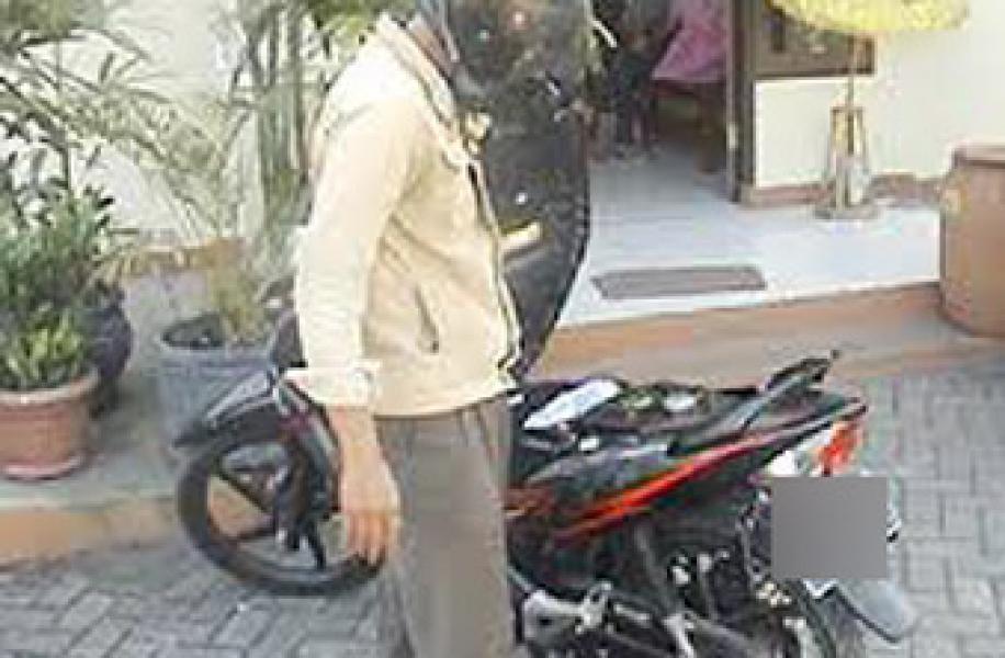 Uang Rp 20 Juta Dijok Sepeda Motor Lesap Digondol Maling