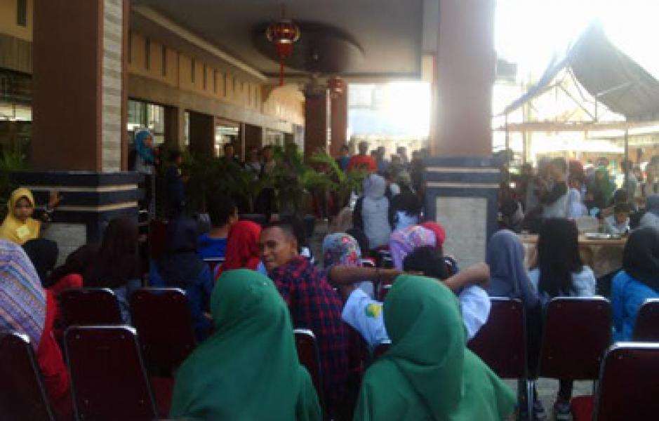 Warga Selatpanjang Antusias Ikuti Casting Panggil Aku Laila