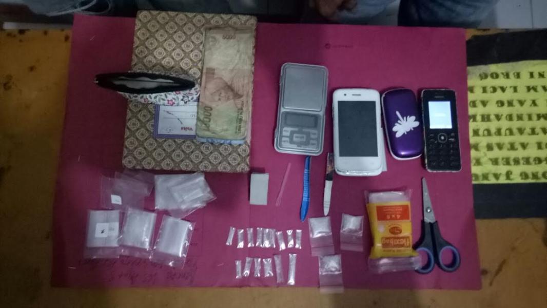 Bandar Sabu di Kubu Rohil Ditangkap Dirumahnya