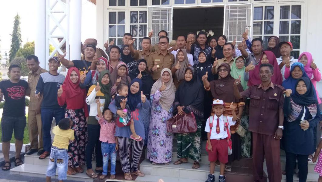 Bupati Lepas Peserta D’Academy Indosiar Asal Rohil