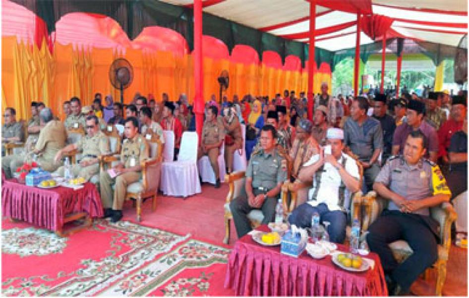 Bupati Siak Resmikan Pasar Tradisional Desa Benayah