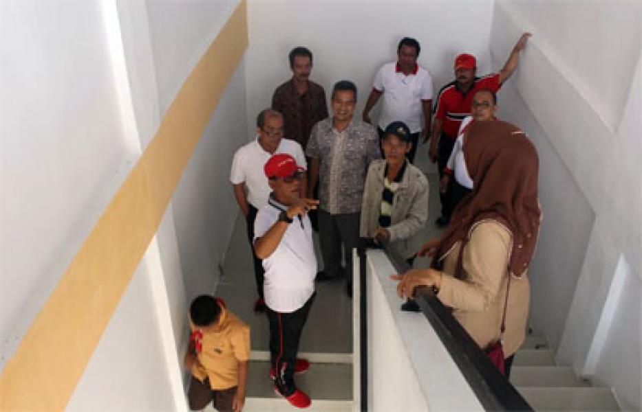 Bupati Suyatno Tinjau SDN 006 Bagansiapiapi