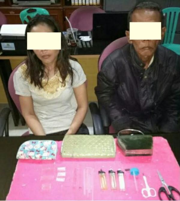 Edarkan Sabu, Polres Inhil Tangkap Bapak dan Anak Perempuannya