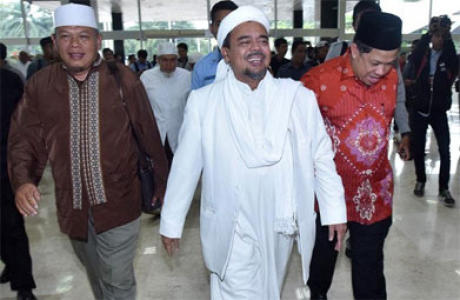 Habib Rizieq: Jangan Saya Didorong Laporkan Megawati