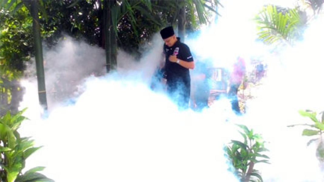 Khawatir DBD, BISA Tanggapi Fogging Diminta Masyarakat di Kelurahan Cinta Raja