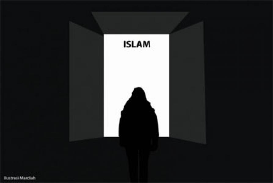 Lestari Memeluk Islam karena Kagum dengan Kearifan Rasulullah