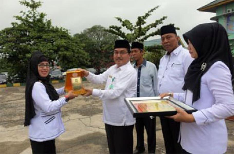 MIN Merangin Juara Lomba Sekolah Sehat se Riau