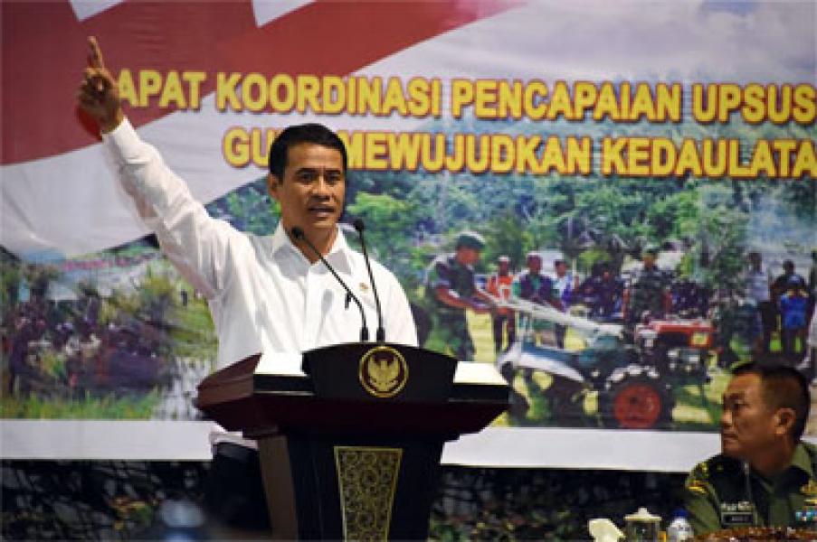 Mentan RI: Indonesia Bisa Menjadi Lumbung Pangan Dunia