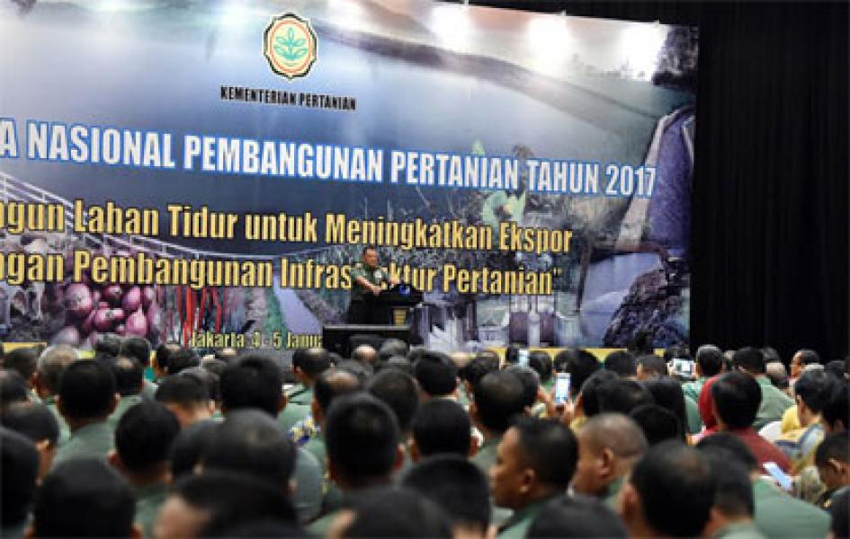 Panglima TNI: Indonesia Ciptakan Swasembada Pangan Demi Ketahanan Nasional