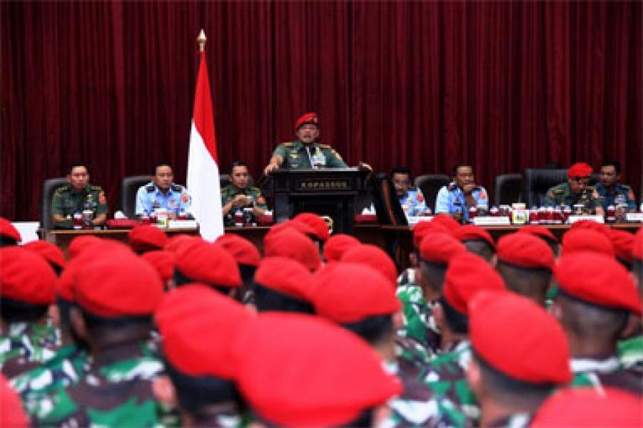 Panglima TNI: Jalin Hubungan Hakiki Antara Komandan dan Bawahan