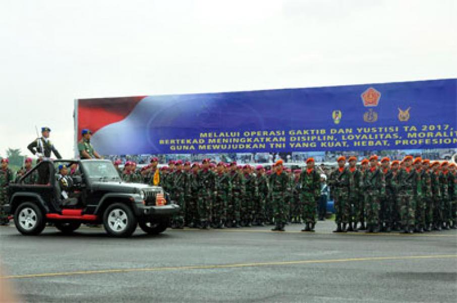 Panglima TNI: Penegakan Hukum dan Disiplin Prajurit Sangat Penting