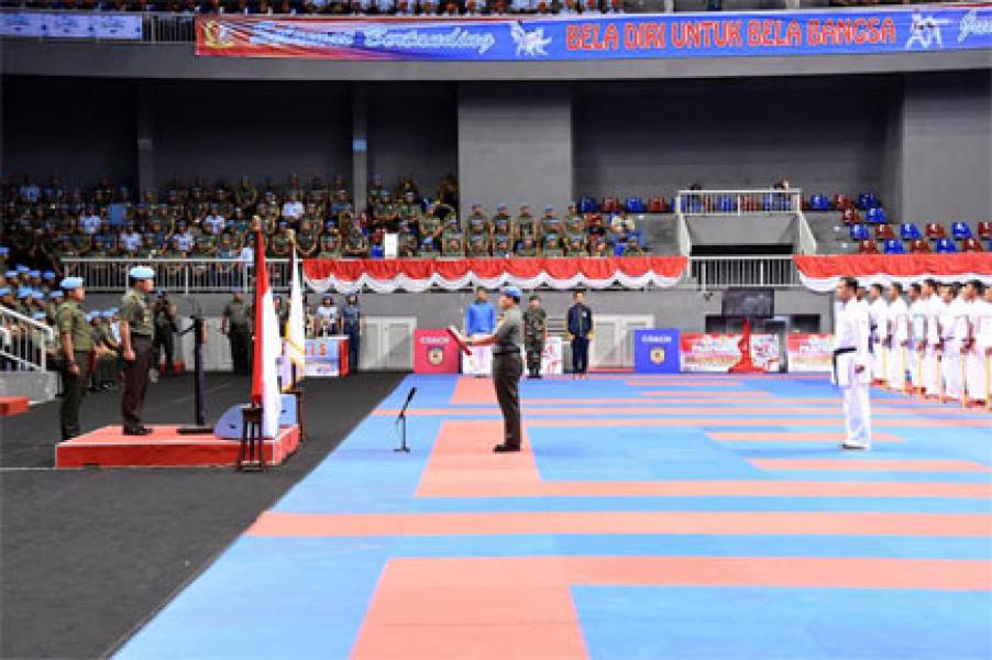 Panglima TNI: Prestasi Karate Dilandasi Jiwa Juang Yang Tangguh 