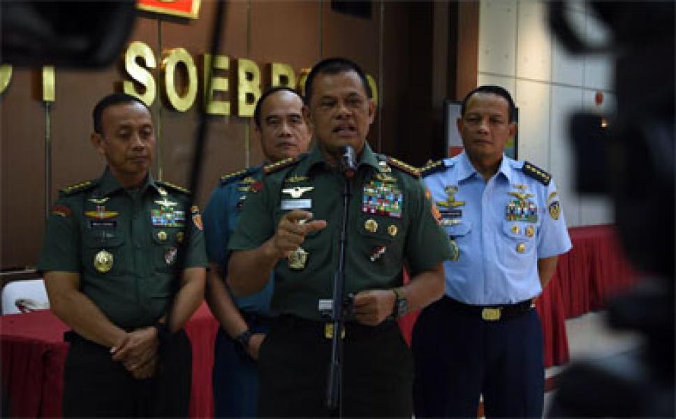 Panglima TNI: TNI Siap Hadapi Ormas Yang Bertentangan dengan Pancasila