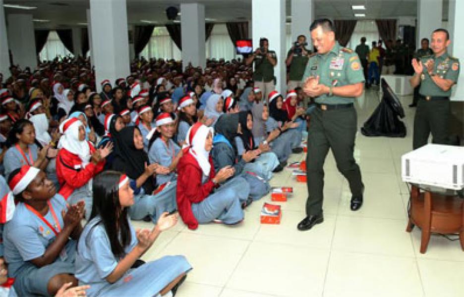 Panglima TNI Ajak 1.000 Siswa/i SMA Nusantara Bersatu Meraih Mimpi  