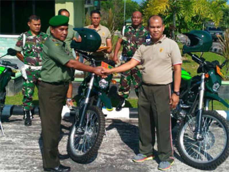 Pemkab Bengkalis Berikan Bantuan 9 Unit Kendaraan Dinas Untuk Kodim 0303/Bengkalis 