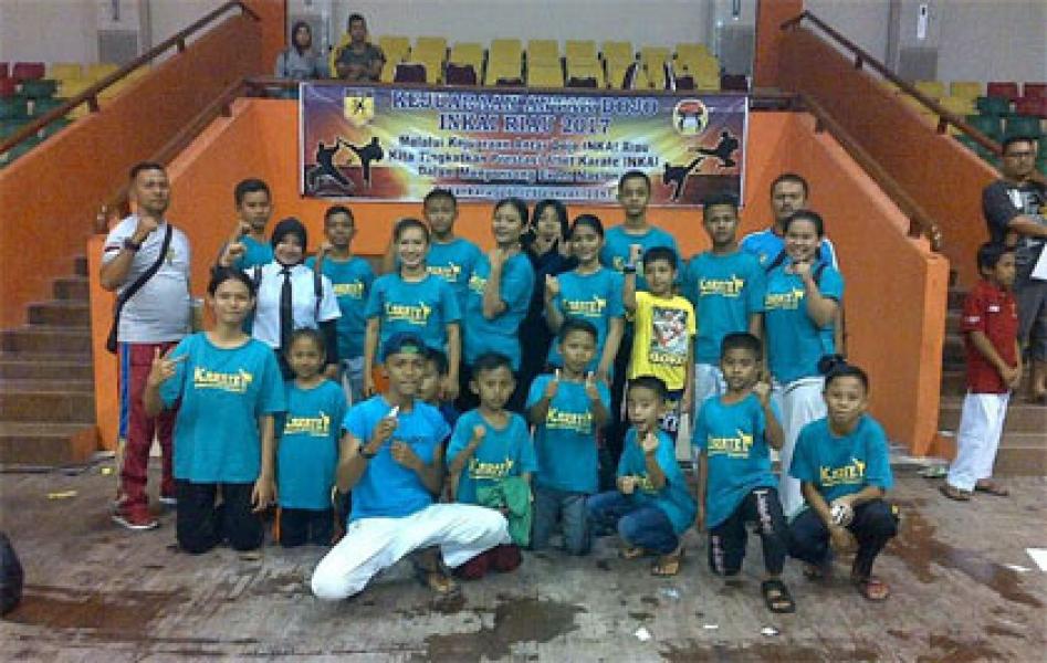 Perguruan Karate Inkai Bima Sakti Juara Umum II Kejuaraan Antar Dojo Inkai se Riau Tahun 2017