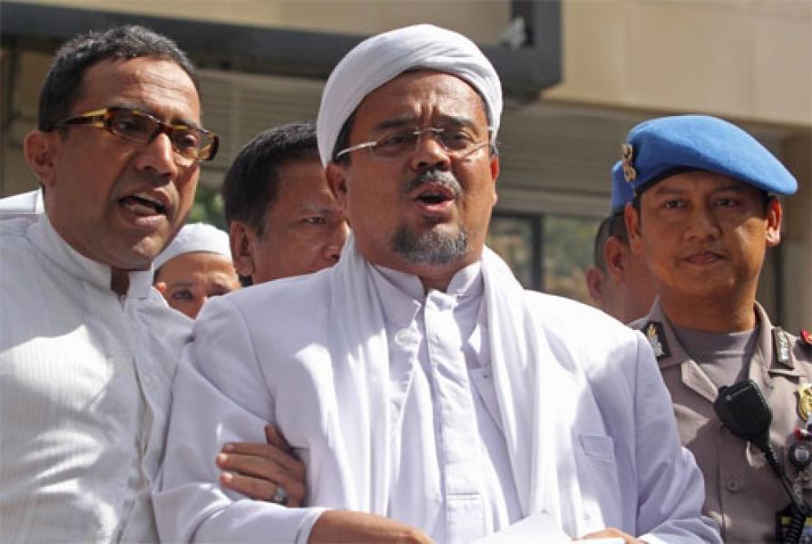 Polda Jabar Tetapkan Habib Rizieq Sebagai Tersangka