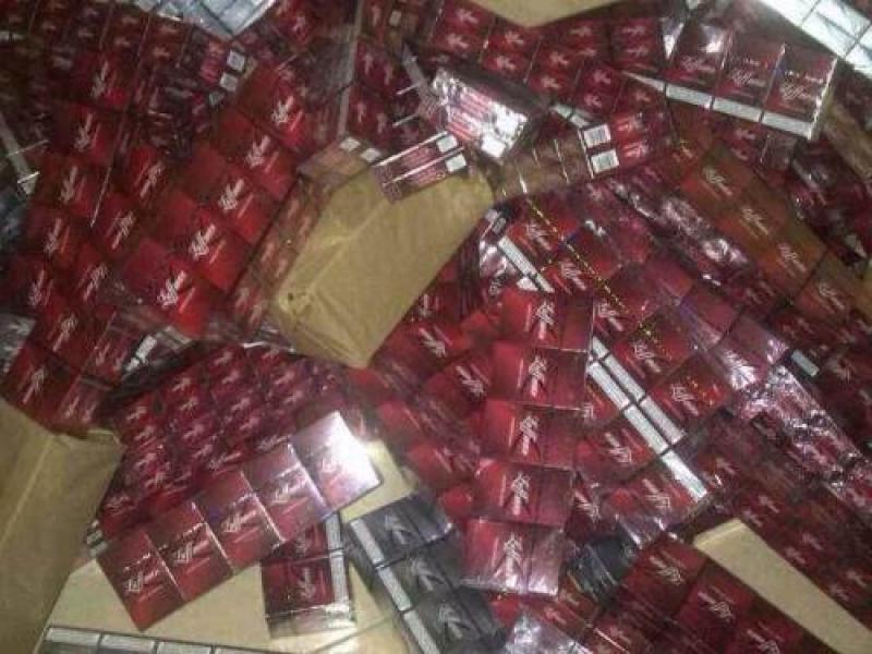 Polsek Bangkinang Barat Amankan 959 Slop Rokok Luffman Tanpa Cukai