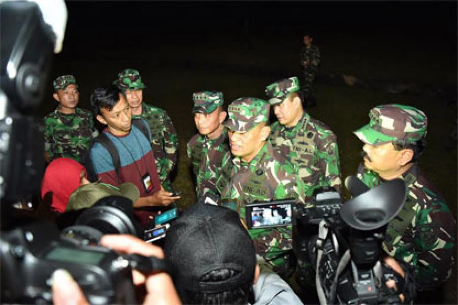 Renungan Apel Dansat TNI Motivasi Daya Juang Para Komandan  