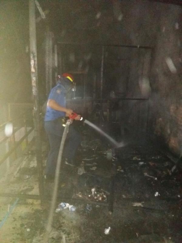 Satu Unit Ruko Terbakar di Pangkalan Kerinci