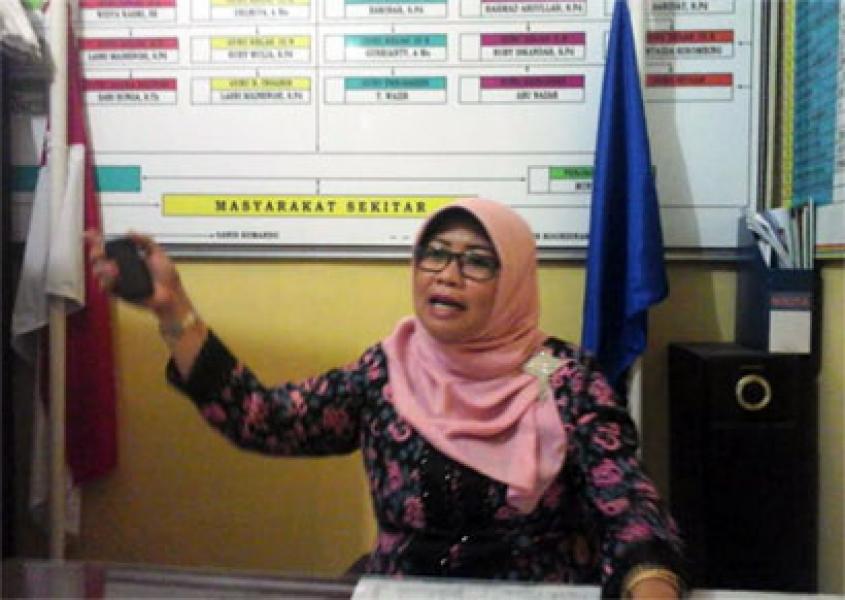 Ambrol, Toilet SDN 166 Pekanbaru Tak Bisa Digunakan