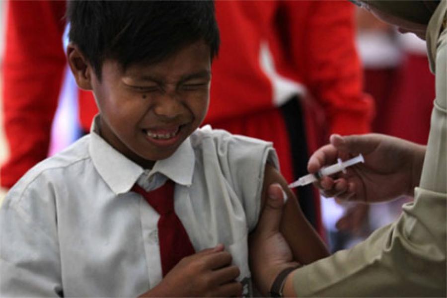Antisipasi Difteri, Diskes Gelar ORI di Mandau dan Pinggir