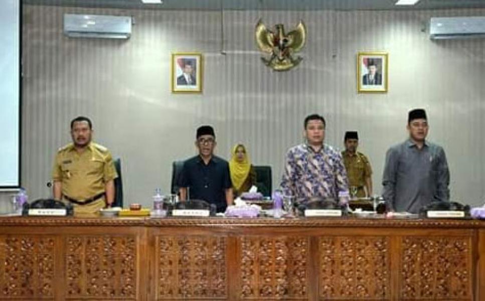 Awal Tahun, DPRD Kampar Gelar Rapat Paripurna