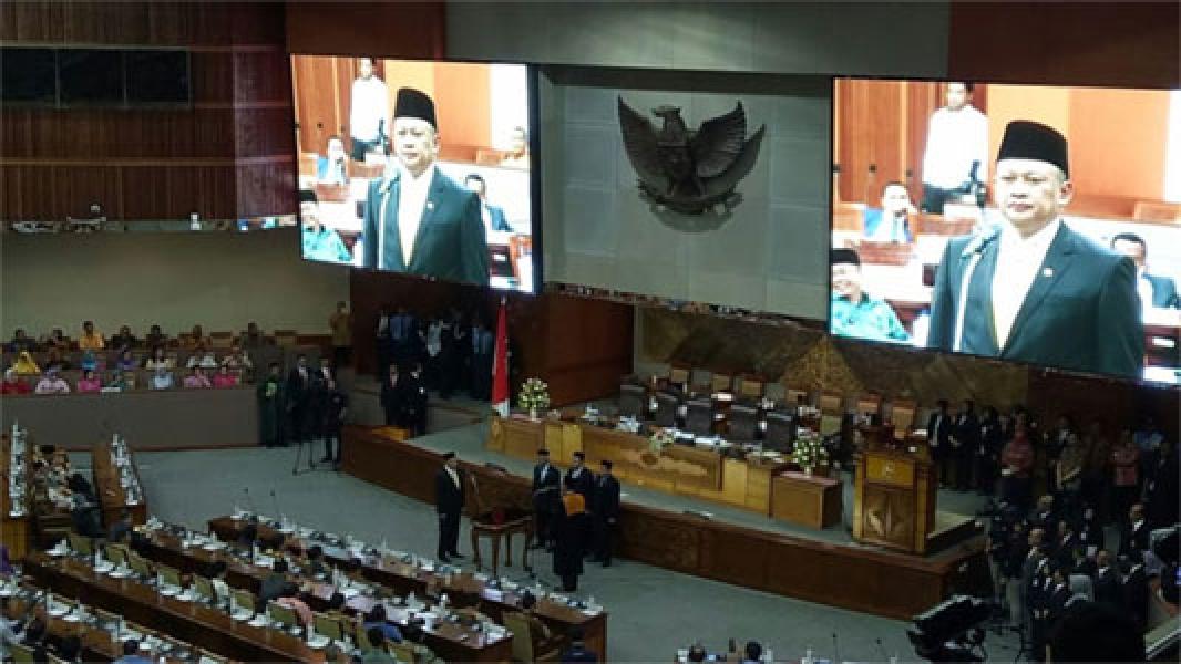 Bambang Soesatyo Resmi Jadi Ketua DPR Gantikan Novanto