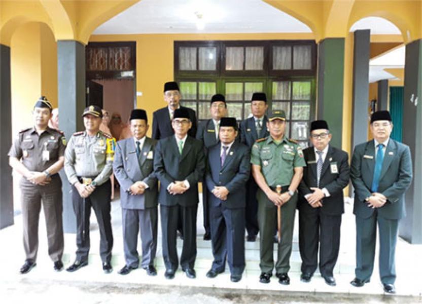 Dandim Inhu Hadiri Upacara Terpusat Peringatan Hari Amal Bakti Kementerian Agama Ke-72