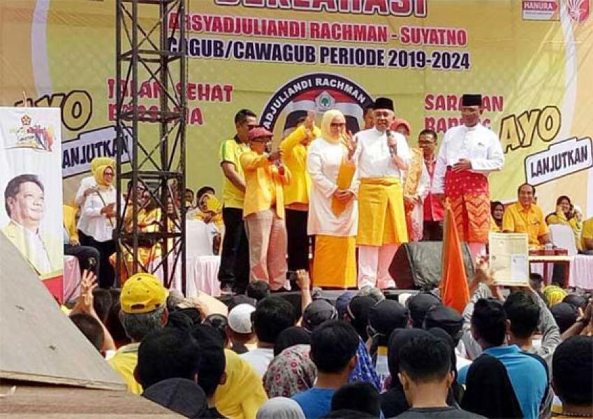 Deklarasi AYO, Airlangga Sampaikan Tiga Amanah Partai Golkar