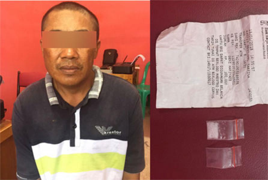 Jual Sabu Kepada Polisi, Pria Ini Meringkuk Di Hotel Prodeo