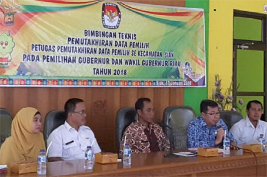 KPU Riau Targetkan 77,5 % Partisipasi Pemilih