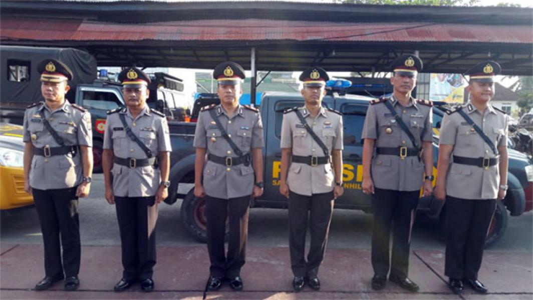 Kapolres Inhil Sertijab Dua Kasat dan Satu Kapolsek