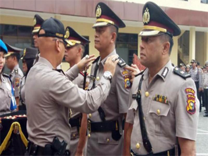 Kapolresta Sertijab 3 Pejabat Utama, Dua Kapolsek dan Seorang Kabag