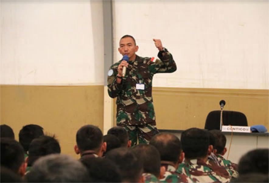 Komandan Kontingen Garuda Unifil kunjungi Markas Indobatt XXIII-L/Unifil