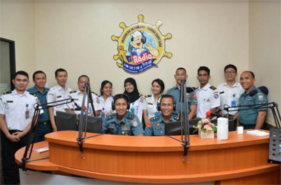 Laksma TNI Suradi Pimpin Kunjungan Kerja Humas Bakamla RI
