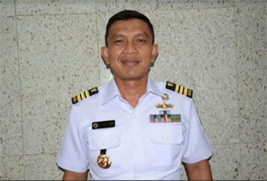 Letkol Laut (P) Muhammad Dimmi Oumry, S.E., Jabat Komandan KN. Tanjung Datu 1101
