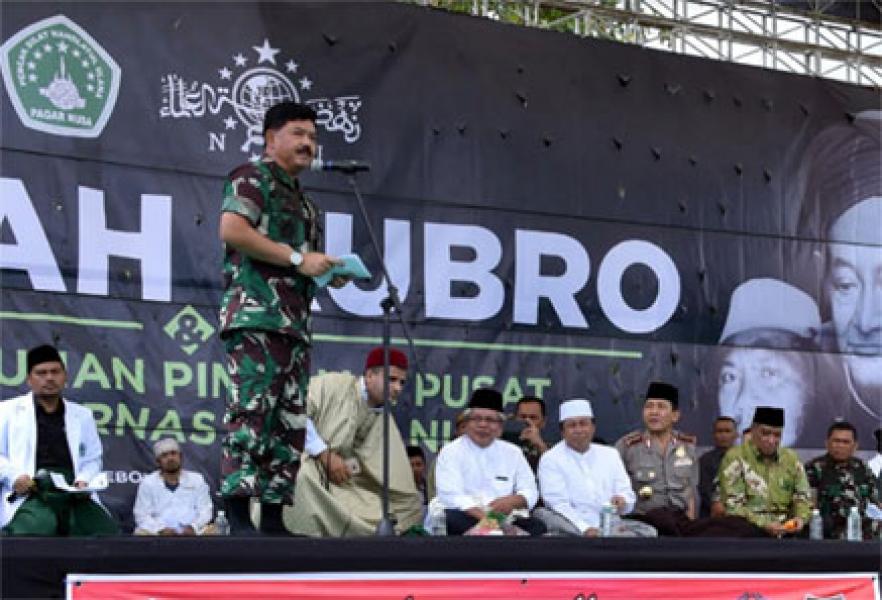 Panglima TNI: Santri Miliki Andil Besar Dalam Perjuangan Kemerdekaan RI