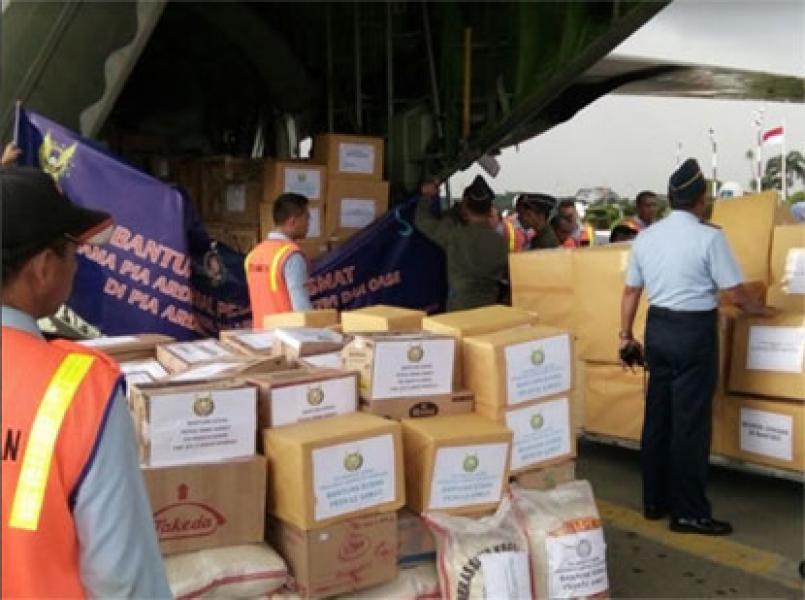 TNI Kirim Bantuan Kemanusiaan Peduli Asmat