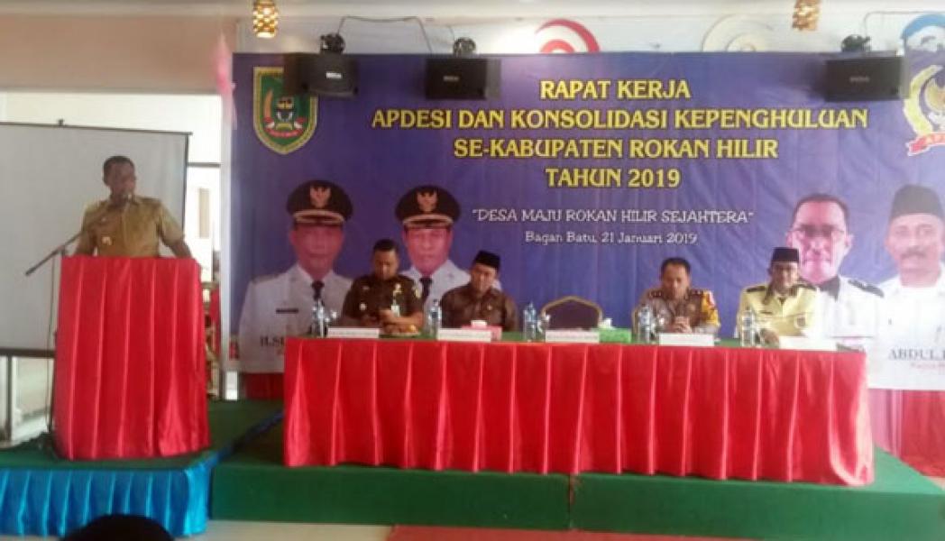 APDESI Rohil Gelar Rakercab Dan Konsolidasi I