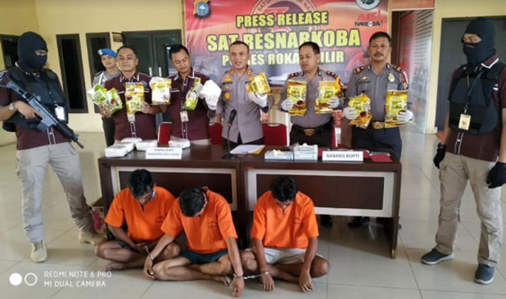 Bawa 15 Kg Shabu dari Malaysia, Kapolres: �Tersangka Terancam Hukuman Mati�