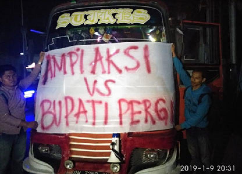 Bupati Tak Ditempat, AMPi Pending Gelar Aksi Demontrasi Di Rohil 