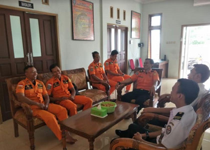 Eratkan Koordinasi, SPKKL Sambas Kunjungi Pos SAR Sintete