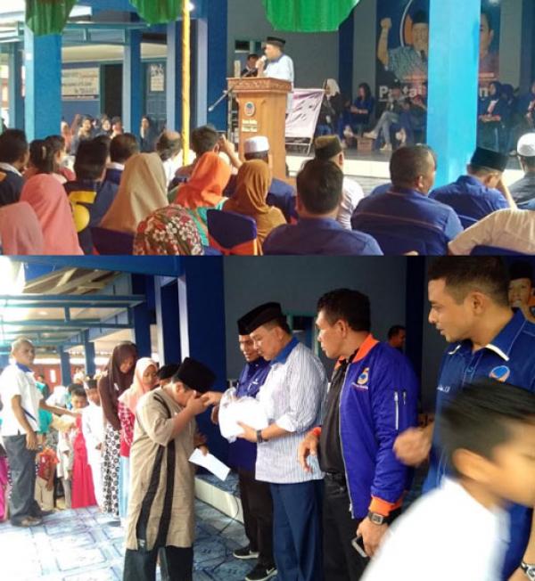 Hirup Udara Bebas, Teddy Mirza Dal Syukuran Bersama Anak Yatim