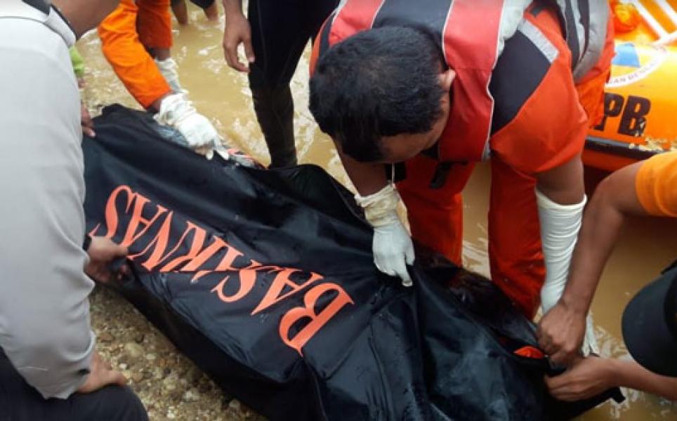 Jasad Korban Tenggelam di Sungai Pamai Pangkalan Kuras Ditemukan